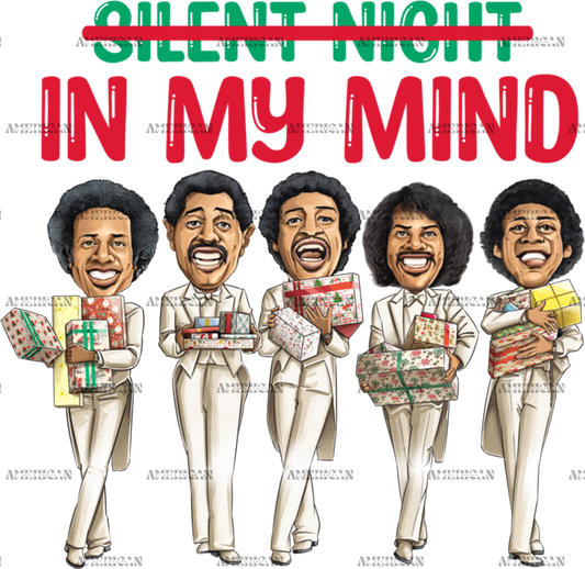 Silent Night In My Mind DTF Transfer