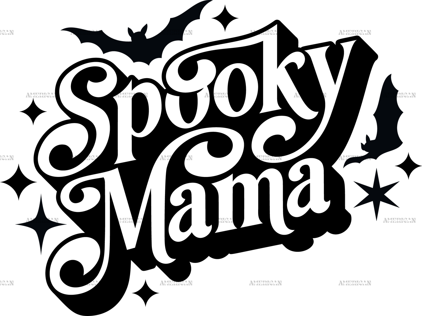 Spooky Mama DTF Transfer