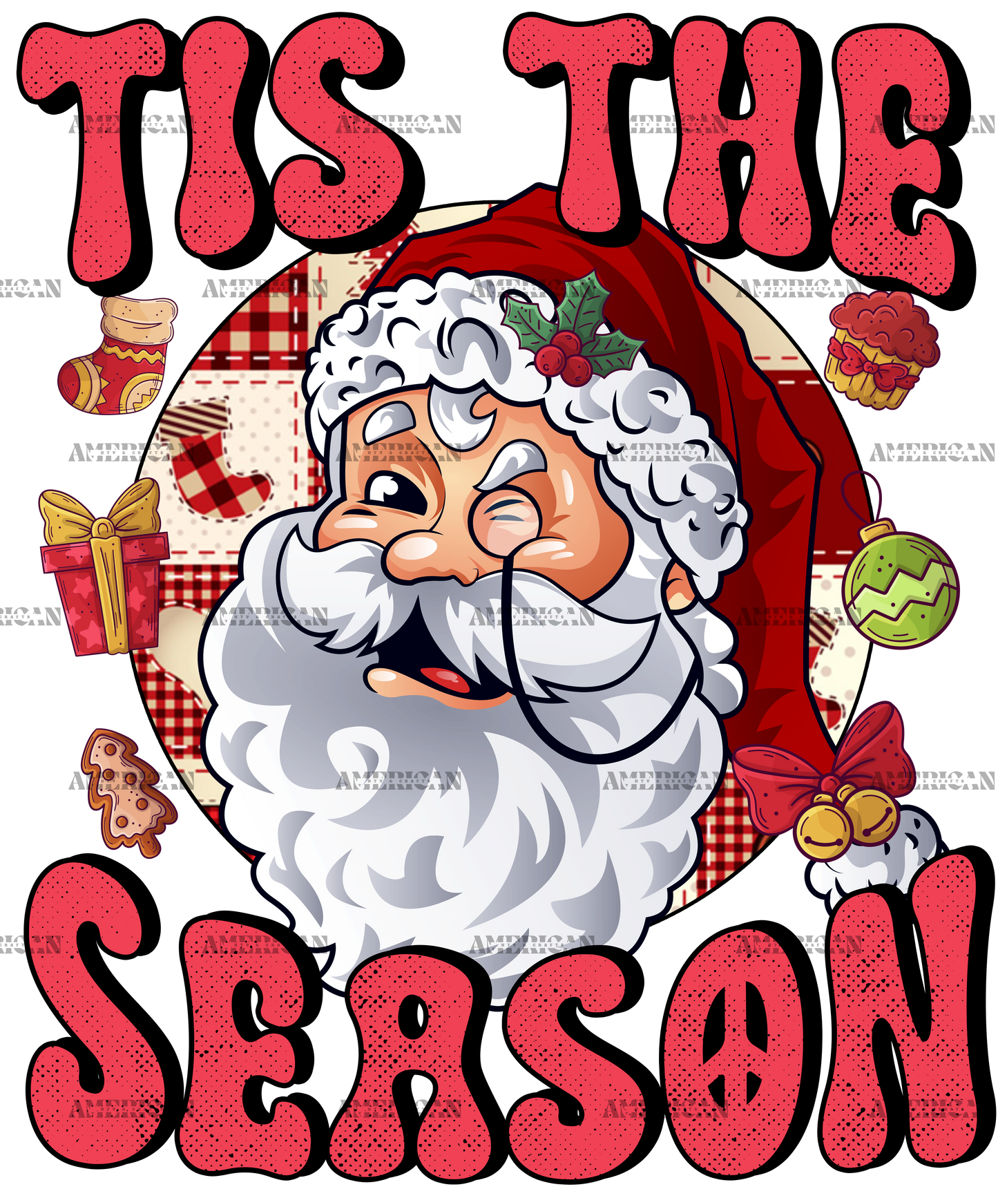 Tis The Season Christmas-11 DTF Transfer