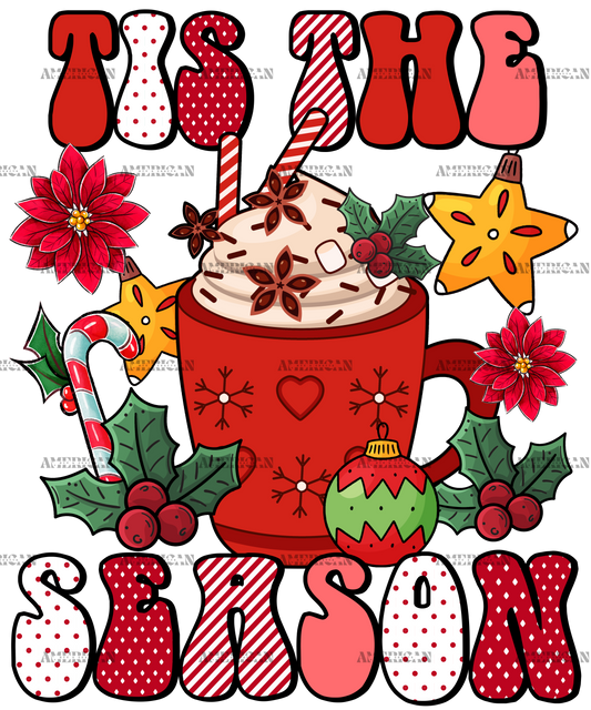 Tis The Season Christmas-23 DTF Transfer