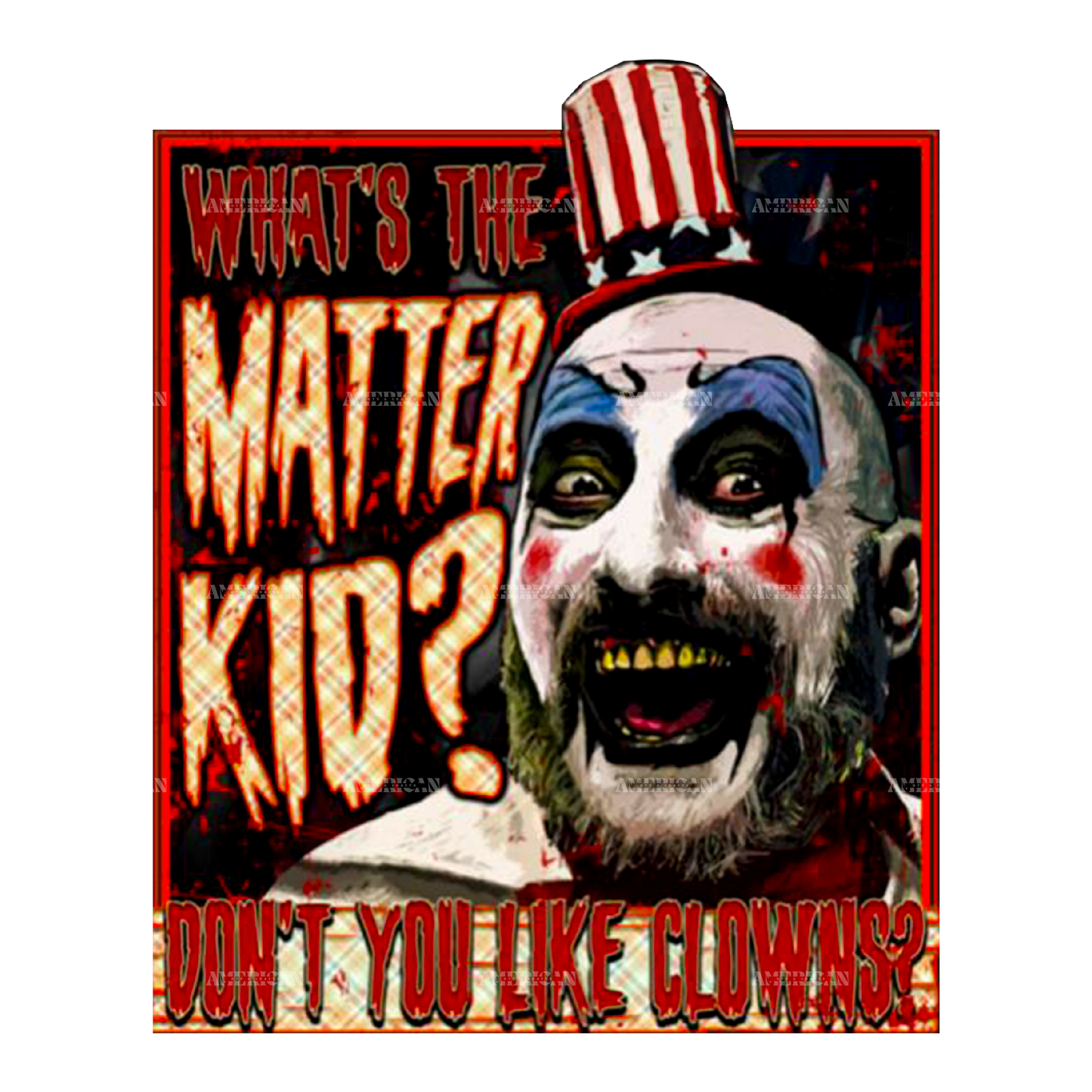 What The Matter Kid Captain DTF Transfer