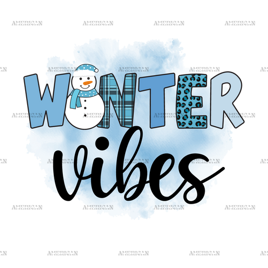Winter Vibes-3 DTF Transfer