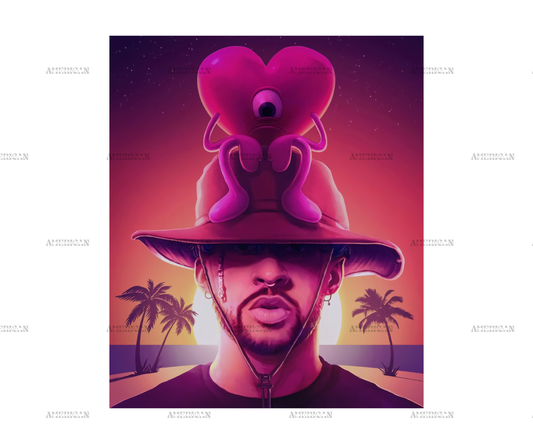 Bad Bunny Un Verano Sin Ti Dtf Transfer