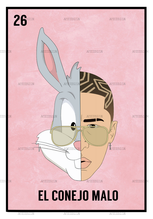 El Conejo Malo Dtf Transfer