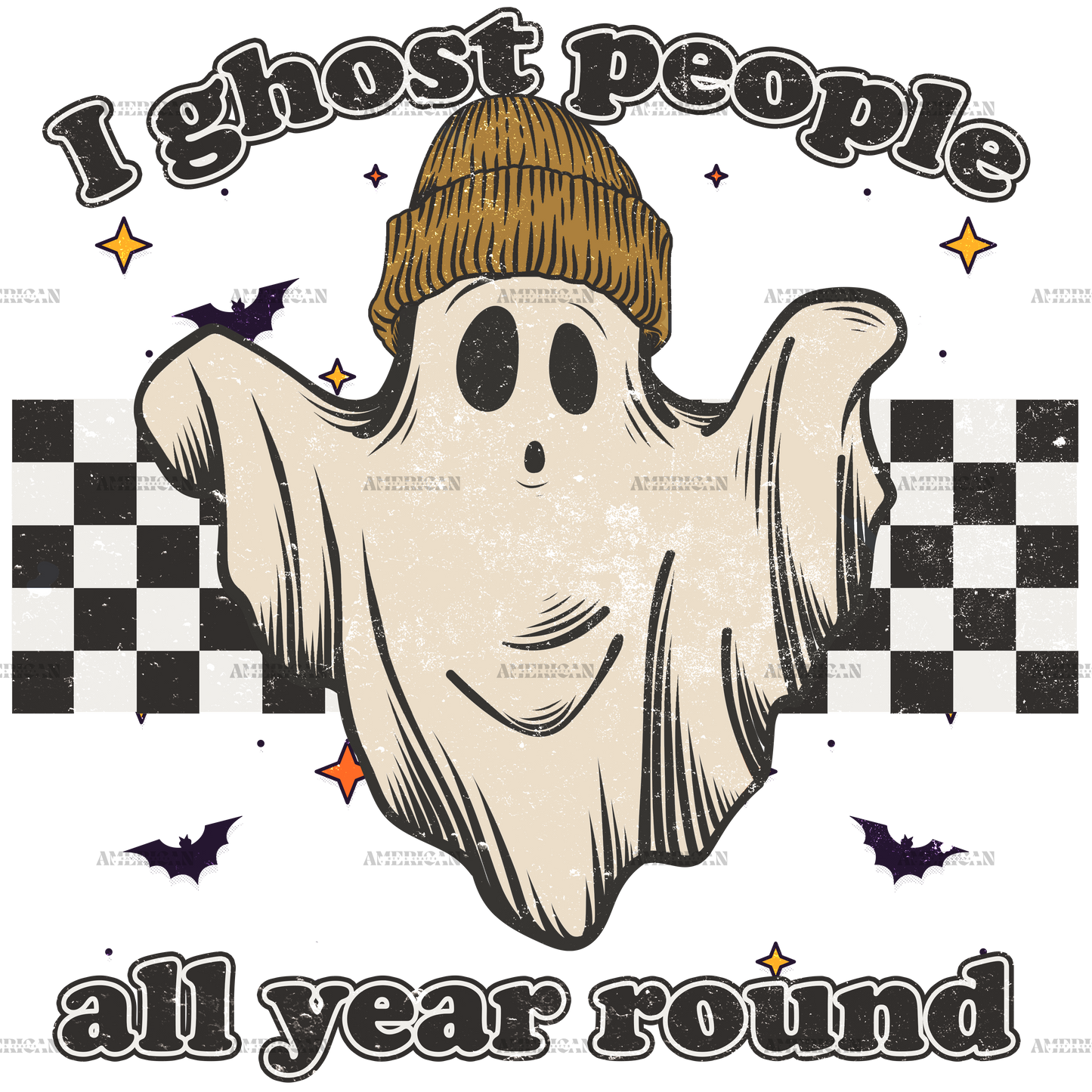 I Ghost People All Year Round DTF Transfer