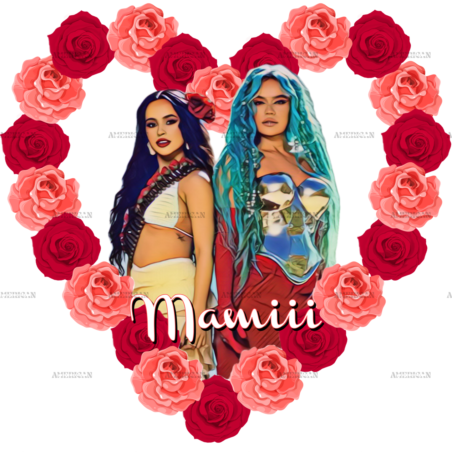 Karol And Becky G Dtf Transfer