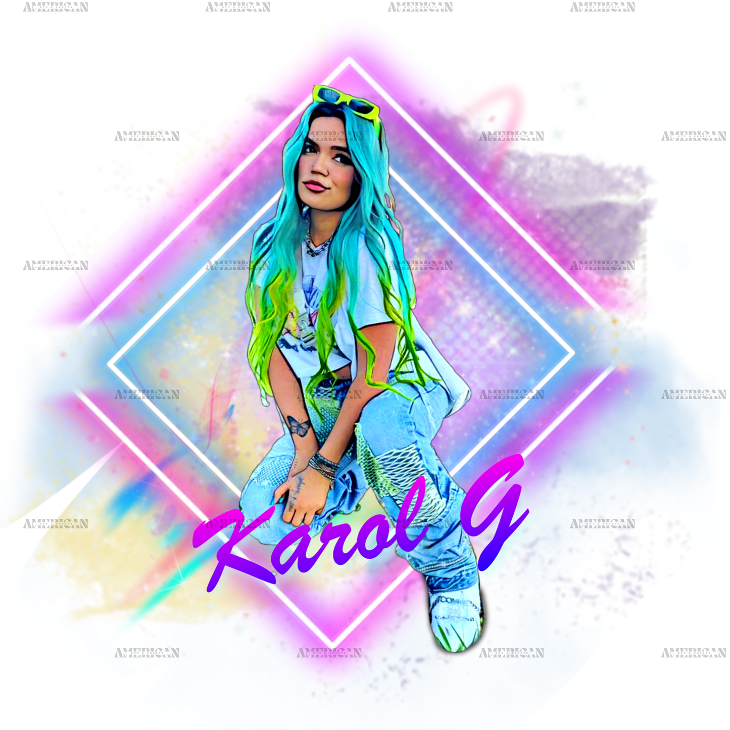 Karol G Dtf Transfer