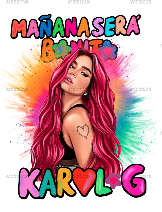 Karol G 1 Dtf Transfer