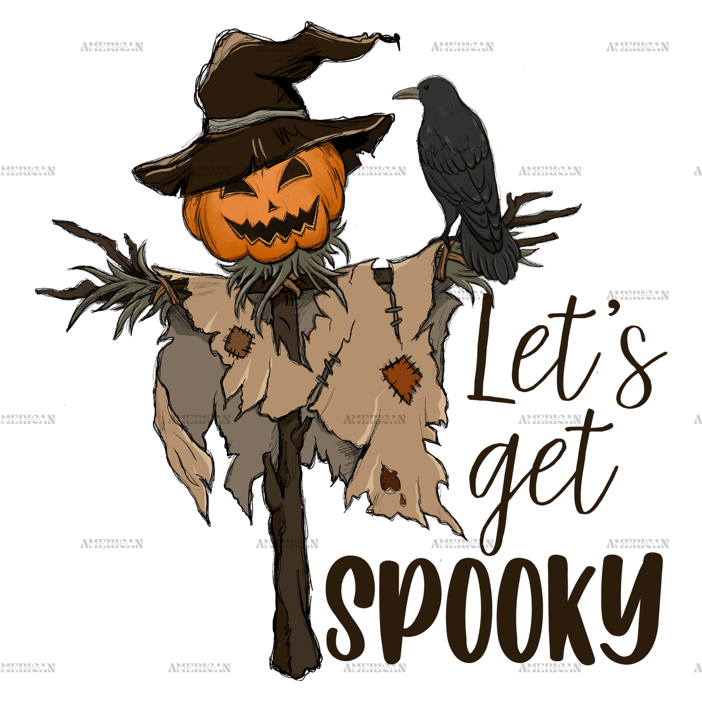 Lets get spooky DTF Transfer