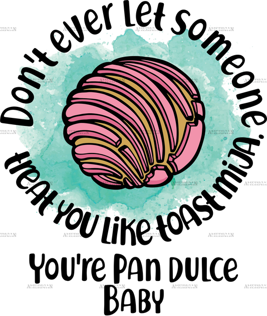 Pan Dulce Concha Dtf Transfer